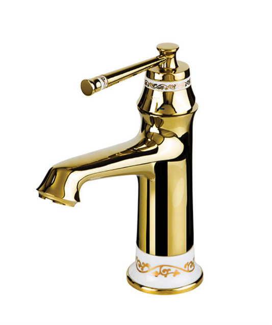 Newarc Pera Basin Faucet Gold