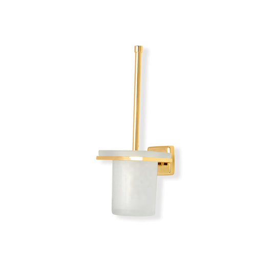 Newarc Gold Toilet Brush Holder