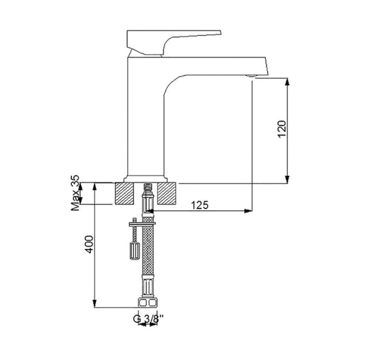 Newarc Aqua Sink Faucet - Wortex